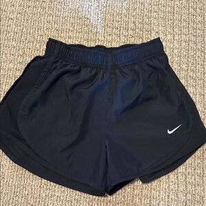 Women’s Nike black dri fit athletic shorts drawstring waist size XS
